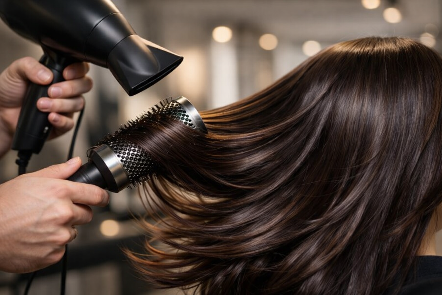 Blow-dry (Long Hair)