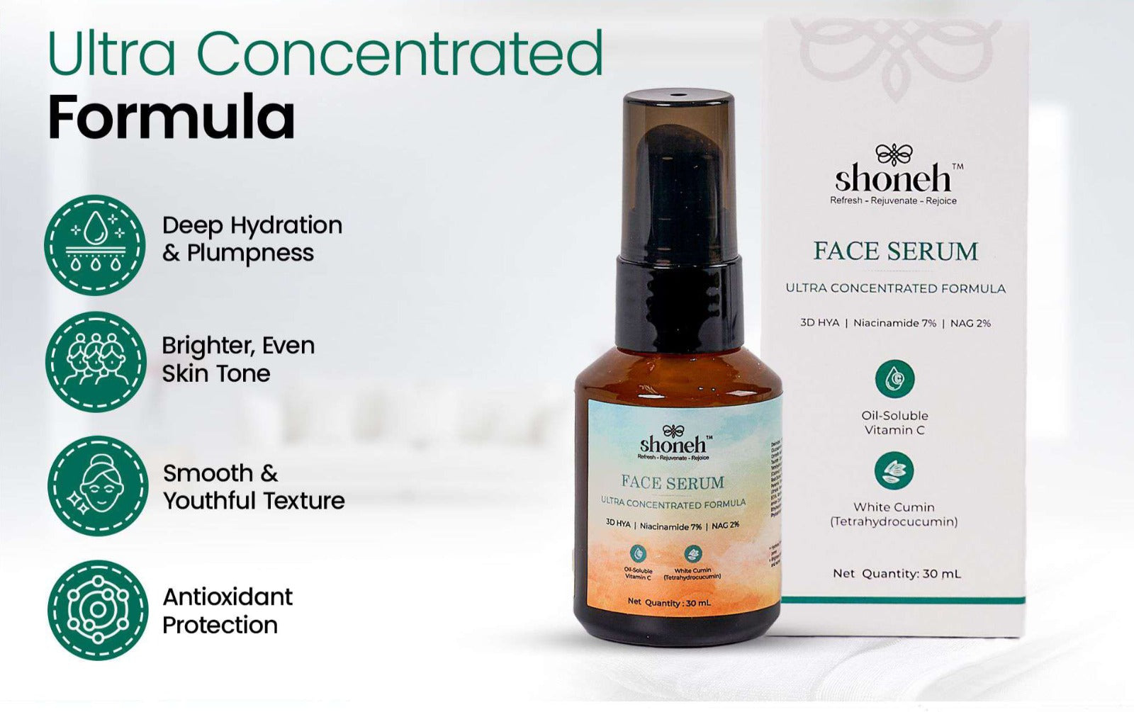 Face Serum with White Cumin and Vitamin C