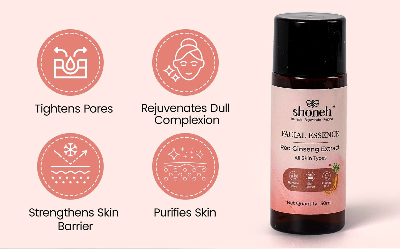 Facial Essence with Red Ginseng Extract