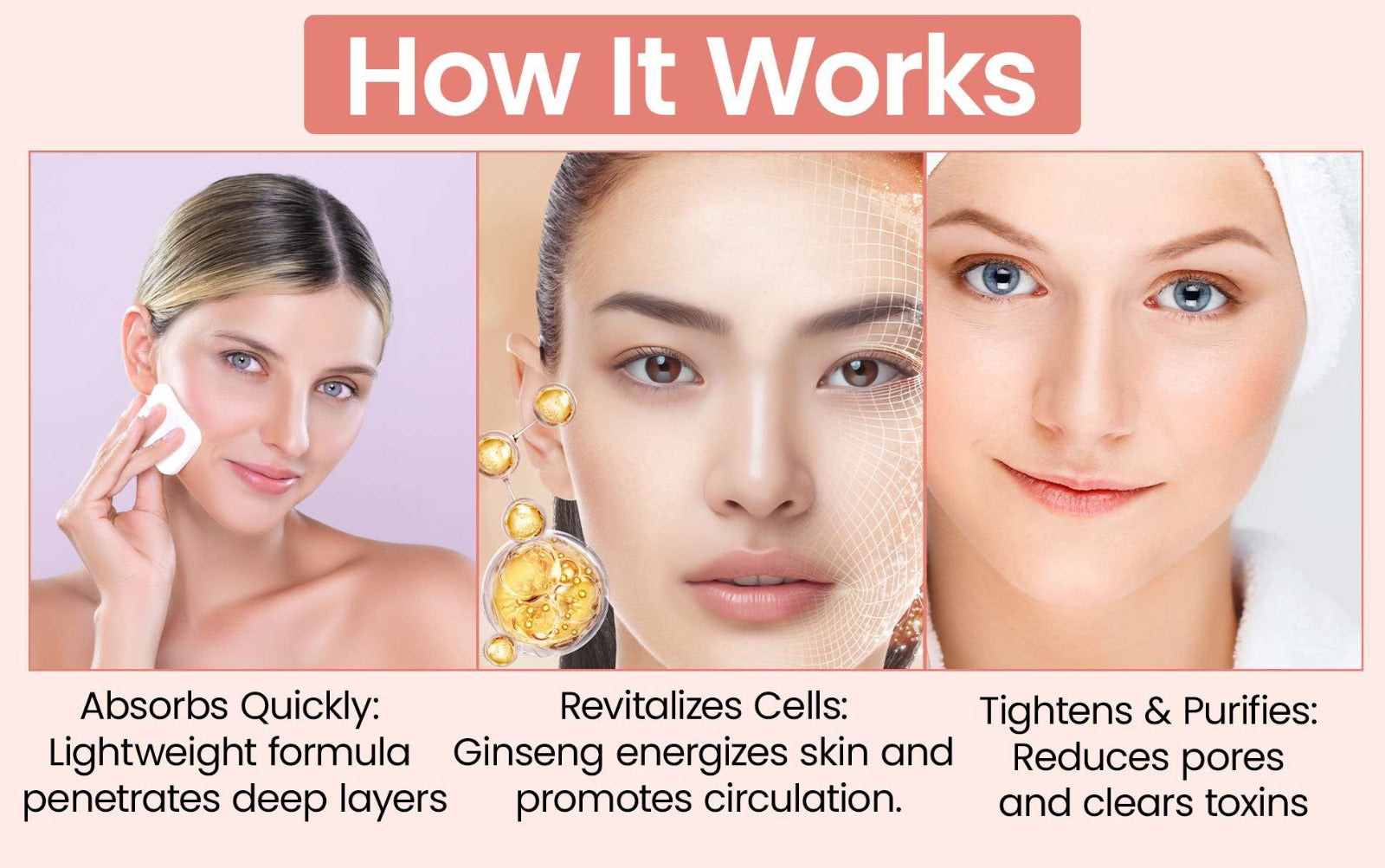 Facial Essence with Red Ginseng Extract